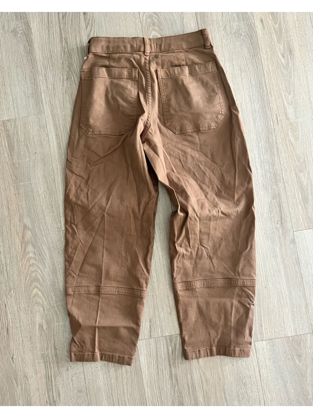 Everlane Women’s The Utility Barrel Pant Caramal - Size 2 - Picture 6 of 6